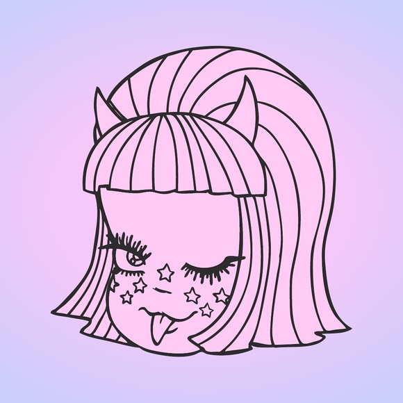 Rare Loungefly x Valfré Collab Pink Acid Wash Denim Angel Backpack - Picture 4 of 10